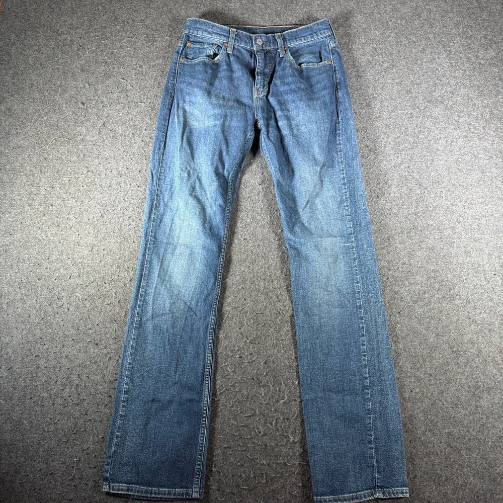Levis 527 Slim Bootcut Mens Jeans Medium Wash Blue W30 L34 05527-0724